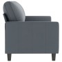 Sofá de 3 plazas terciopelo gris oscuro 180 cm de , Sofás - Ref: Foro24-359210, Precio: 295,28 €, Descuento: %