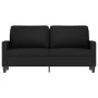 Sofá de 2 plazas terciopelo negro 140 cm de , Sofás - Ref: Foro24-359204, Precio: 229,50 €, Descuento: %