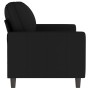 Sofá de 2 plazas terciopelo negro 140 cm de , Sofás - Ref: Foro24-359204, Precio: 235,94 €, Descuento: %