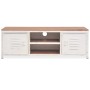 Mueble para TV blanco 120x30x40 cm de , Muebles TV - Ref: Foro24-245457, Precio: 253,71 €, Descuento: %