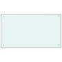 Protección salpicaduras cocina vidrio templado blanco 90x50 cm de vidaXL, Herramientas y utensilios de cocina - Ref: Foro24-2...