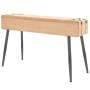 Mesa consola de madera de abeto maciza 115x40,5x76 cm de , Aparadores - Ref: Foro24-245772, Precio: 176,15 €, Descuento: %