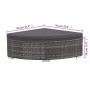 Set de sofás de jardín 6 piezas y cojines ratán sintético gris de , Conjuntos de jardín - Ref: Foro24-44432, Precio: 509,08 €...