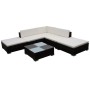Set muebles de jardín 6 piezas y cojines ratán sintético marrón de , Conjuntos de jardín - Ref: Foro24-42085, Precio: 664,29 ...