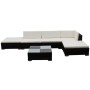 Set muebles de jardín 6 piezas y cojines ratán sintético marrón de , Conjuntos de jardín - Ref: Foro24-42085, Precio: 664,29 ...