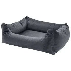 Madison Cama para perros Velvet gris 80x67x22 cm de , Camas para perros - Ref: Foro24-444481, Precio: 86,89 €, Descuento: %