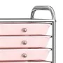 Carrito de almacenaje portátil 10 cajones plástico ombre rosa de , Carretillas de carga - Ref: Foro24-320404, Precio: 71,61 €...