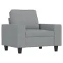 3-piece light gray fabric sofa set by , Sofas - Ref: Foro24-3201866, Price: 656,28 €, Discount: %