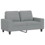Juego de sofás 3 piezas tela gris claro de , Sofás - Ref: Foro24-3201866, Precio: 711,59 €, Descuento: %