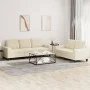 2-piece cream-colored fabric sofa set by , Sofas - Ref: Foro24-3201900, Price: 505,61 €, Discount: %