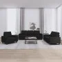 Set aus 3-teiligem Sofa aus schwarzem Stoff von , Sofas - Ref: Foro24-3201870, Preis: 723,59 €, Rabatt: %