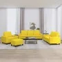 4-piece light yellow fabric sofa set by , Sofas - Ref: Foro24-3201879, Price: 779,43 €, Discount: %