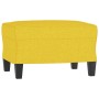 Juego de sofás 4 piezas tela amarillo claro de , Sofás - Ref: Foro24-3201879, Precio: 791,98 €, Descuento: %