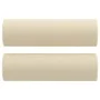 Juego de sofás con cojines 3 piezas tela crema de , Sofás - Ref: Foro24-3201788, Precio: 706,25 €, Descuento: %