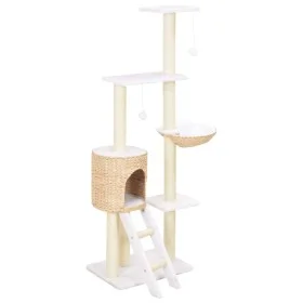 Rascador para gatos de hierba marina con poste de sisal de vidaXL, Mobiliario para gatos - Ref: Foro24-170737, Precio: 115,89...