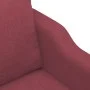 Juego de sofás con cojines 3 piezas tela rojo tinto de , Sofás - Ref: Foro24-3201776, Precio: 677,72 €, Descuento: %