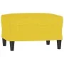 Set of sofas with 4 light yellow fabric cushions by , Sofas - Ref: Foro24-3201783, Price: 598,10 €, Discount: %