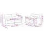 Sofagarnitur mit 2 Stück Kissen Kunstleder creme von , Sofas - Ref: Foro24-3202363, Preis: 473,42 €, Rabatt: %