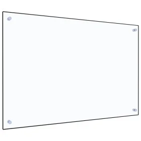 Protector contra salpicaduras cocina vidrio templado 90x60 cm de vidaXL, Herramientas y utensilios de cocina - Ref: Foro24-24...