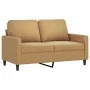 Three-piece brown velvet sofa set with cushions by , Sofas - Ref: Foro24-3201961, Price: 646,81 €, Discount: %