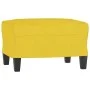 Juego de sofás con cojines 3 piezas tela amarillo claro de , Sofás - Ref: Foro24-3201847, Precio: 463,13 €, Descuento: %