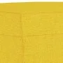 Juego de sofás con cojines 3 piezas tela amarillo claro de , Sofás - Ref: Foro24-3201847, Precio: 463,13 €, Descuento: %