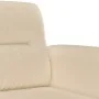 Juego de sofás con cojines 2 piezas tela microfibra crema de , Sofás - Ref: Foro24-3202354, Precio: 580,98 €, Descuento: %