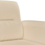 Juego de sofás con cojines 2 piezas tela microfibra crema de , Sofás - Ref: Foro24-3202354, Precio: 590,53 €, Descuento: %