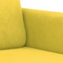 Juego de sofás 3 piezas terciopelo amarillo de , Sofás - Ref: Foro24-3201940, Precio: 678,33 €, Descuento: %