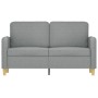 Sofá de 2 plazas de tela gris claro 120 cm de , Sofás - Ref: Foro24-359470, Precio: 231,21 €, Descuento: %