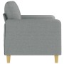 Sofá de 2 plazas de tela gris claro 120 cm de , Sofás - Ref: Foro24-359470, Precio: 231,21 €, Descuento: %