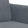 Sofá de 3 plazas terciopelo gris oscuro 180 cm de , Sofás - Ref: Foro24-359453, Precio: 263,68 €, Descuento: %