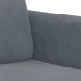 Juego de sofás 3 piezas terciopelo gris oscuro de , Sofás - Ref: Foro24-3202025, Precio: 493,09 €, Descuento: %