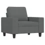 Dark gray fabric armchair, 60 cm by , Sofas - Ref: Foro24-359376, Price: 172,22 €, Discount: %