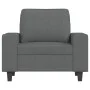 Dark gray fabric armchair, 60 cm by , Sofas - Ref: Foro24-359376, Price: 172,22 €, Discount: %