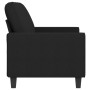 Sofá de 2 plazas de tela negro 140 cm de , Sofás - Ref: Foro24-359395, Precio: 241,13 €, Descuento: %