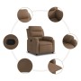 Sillón reclinable de tela marrón de , Sillones - Ref: Foro24-373466, Precio: 248,41 €, Descuento: %