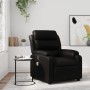 Sillón de masaje reclinable cuero sintético negro de , Sillones - Ref: Foro24-373493, Precio: 289,02 €, Descuento: %