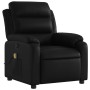 Sillón de masaje reclinable cuero sintético negro de , Sillones - Ref: Foro24-373493, Precio: 289,02 €, Descuento: %