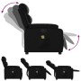 Sillón de masaje reclinable cuero sintético negro de , Sillones - Ref: Foro24-373493, Precio: 289,02 €, Descuento: %