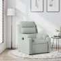 Relaxsessel aus hellgrauem Samt von , Sessel - Ref: Foro24-373500, Preis: 195,34 €, Rabatt: %