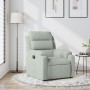 Sillón reclinable de terciopelo gris claro de , Sillones - Ref: Foro24-373500, Precio: 201,13 €, Descuento: %