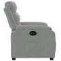 Relaxsessel aus hellgrauem Samt von , Sessel - Ref: Foro24-373500, Preis: 195,34 €, Rabatt: %