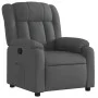 Sillón reclinable de tela gris oscuro de , Sillones - Ref: Foro24-373575, Precio: 215,11 €, Descuento: %