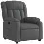 Sillón reclinable de tela gris oscuro de , Sillones - Ref: Foro24-373575, Precio: 219,78 €, Descuento: %