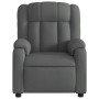 Sillón reclinable de tela gris oscuro de , Sillones - Ref: Foro24-373575, Precio: 219,78 €, Descuento: %