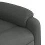 Sillón reclinable de tela gris oscuro de , Sillones - Ref: Foro24-373575, Precio: 215,11 €, Descuento: %