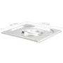 Tapas para bandejas Gastronorm 1/6 acero inoxidable 8 unidades de vidaXL, Tapas de cubetas para mesas de vapor - Ref: Foro24-...