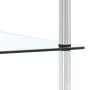 Estantería 3 niveles cristal templado transparente 40x40x67 cm de vidaXL, Librerías y estanterías - Ref: Foro24-249504, Preci...