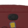 Sillón de masaje reclinable cuero sintético rojo tinto de , Sillones - Ref: Foro24-374144, Precio: 229,57 €, Descuento: %